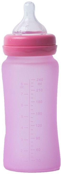 Bo Jungle Sklenená fľaša B-Thermo 240ml, Pink